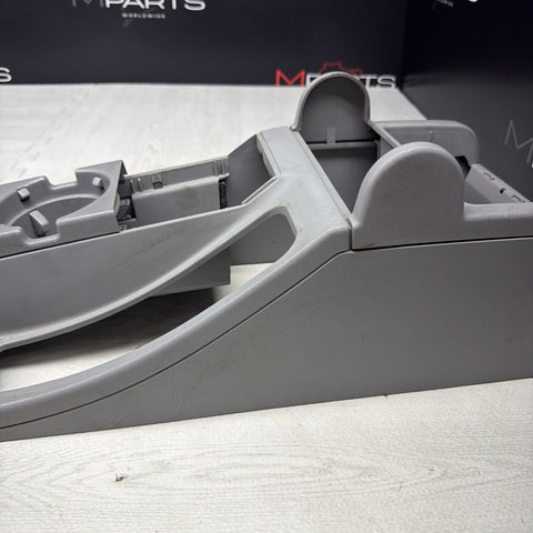 2001-2006 BMW E46 325 330 M3 Coupe Center Console Gray Armrest Optioned