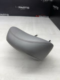 BMW E46 M3 01-06 Front Seat Headrest Head Rest Gray OEM
