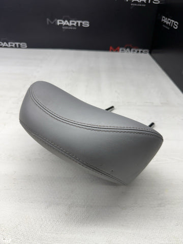 BMW E46 M3 01-06 Front Seat Headrest Head Rest Gray OEM