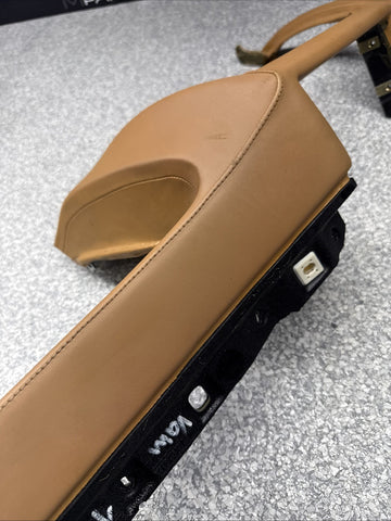 BMW E39 M5 LOWER CENTER DASH PANEL Caramel Leather