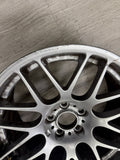 BMW 01-06 E46 M3 163M OEM 19 Rear 19x9.5 ZCP Competition Rim Wheel *Cracked