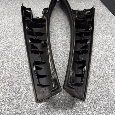 01-06 BMW E46 M3 OEM Convertible Rear Top Lateral Trim Pane Left Right Black