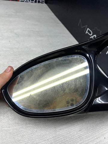 08-13 BMW E92 E93 M3 Folding Mirrors Gloss Black Trims + Glass / No Covers