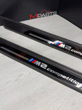 19-21 OEM BMW F87 M2 Competition Front Scuff Plates Door Sills Cover Trims Pair