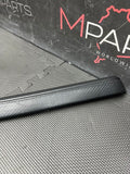 BMW E92 E93 M3 FRONT LEFT DRIVER DOOR TRIM 51418036687 ORIGINAL CARBON LEATHER