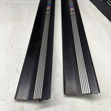 96-99 BMW E36 M3 Coupe Door Sills Trims Pair Black OEM
