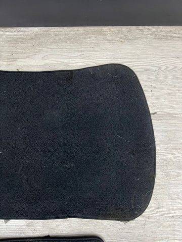 Genuine 01-06 BMW E46 M3 Coupe Carpets Floor Mats Black Front