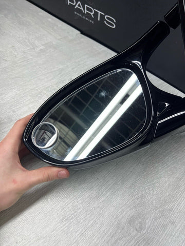 BMW 08-11 E90 M3 SEDAN SIDE EXTERIOR DOOR MIRRORS PAIR SILVERSTONE *Damage