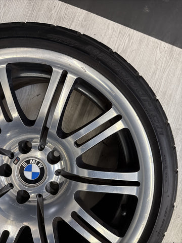 01-06 BMW E46 M3 Factory Rear 19x9.5 M Double Spoke Alloy Style 67 Wheel 19” OEM