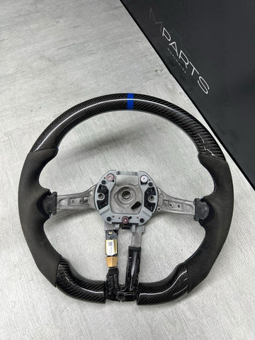 15-20 BMW F80 F82 F83 M3 M4 Carbon fiber Steering Wheel Manual DCT
