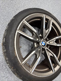 OEM BMW 792M 19" Double Spoke Cerium Grey G20 3 Series 330i M340i Rims + Tires