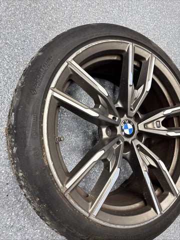 OEM BMW 792M 19" Double Spoke Cerium Grey G20 3 Series 330i M340i Rims + Tires
