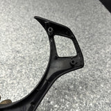 08-13 BMW E90 E92 E93 M3 Steering Wheel Trim Cover Black Leather Wrapped