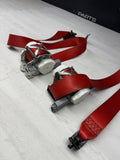 BMW 15-20 F82 M4 Coupe Seatbelts Seat Belts Retractors Red