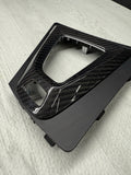 15-20 BMW F80 F82 F83 M3 M4 Center Dome DCT Shifter Plate + Carbon Fiber Overlay