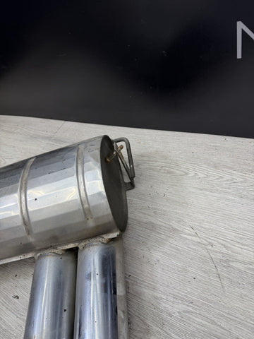 Eisenmann Race Exhaust BMW E46 M3 01-06 2x83mm *Dented*