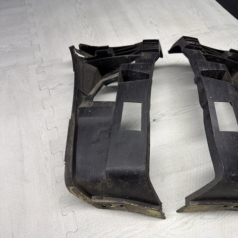 01-06 BMW E46 M3 FRONT BUMPER COVER GUARDS BRACKETS 2695247