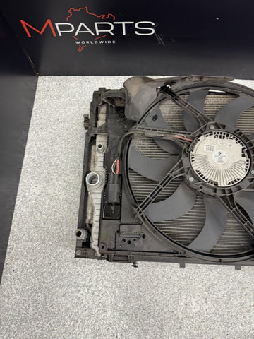 15-20 OEM BMW F80 F82 F83 M3 M4 Electric Radiator Cooling Fan w/Shroud