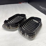 BMW E46 M3 01-06 Hood Grille Chrome OEM Left Right Pair *Broken Tabs*