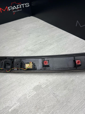 20-24 BMW F92 M8 REAR TRUNK DECK LID LICENSE PLATE LIGHT LAMP COVER PANEL TRIM