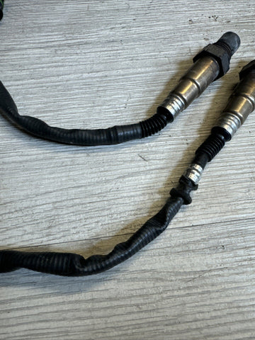 OEM BMW E90 E92 E93 M3 S65 Down Stream Oxygen 02 O2 Lambda Probe Sensors Pair