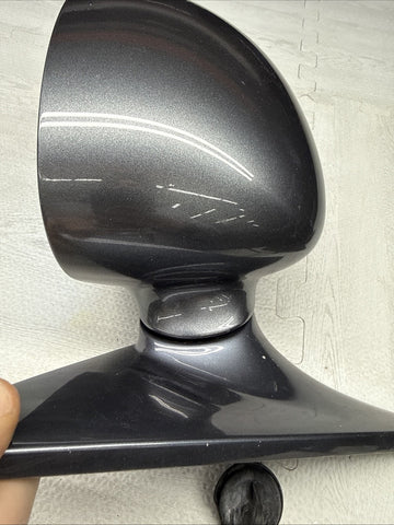 01-06 BMW E46 M3 Side View Door Mirrors Pair Steel Grey