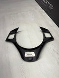 08-13 BMW E90 E92 E93 M3 Lower Steering Wheel Trim Cover Plate Black