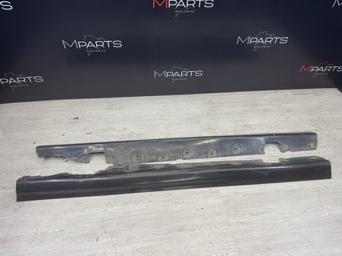 01-06 BMW E46 M3 Rocker Panel Side Skirts OEM Jet Black *Notes*