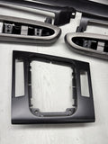 01-06 BMW E46 M3 Coupe Interior Armrests Trim Set Titan Shadow *Notes*