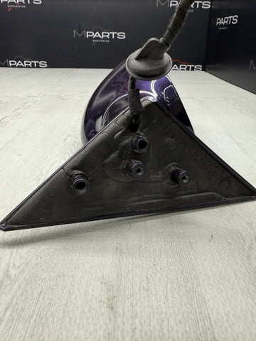 01-06 BMW E46 M3 Left Driver Side View Mirror Twilight Purple *Inner Bracket