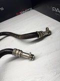 06-10 BMW E60 E63 E64 M5 M6 V10 S85 Engine Motor Oil Cooler Lines Hoses Pair
