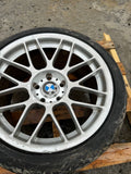 18” APEX Rim Wheel Rear Silver 18x10 5x120 +25 OFFSET BMW E46 M3