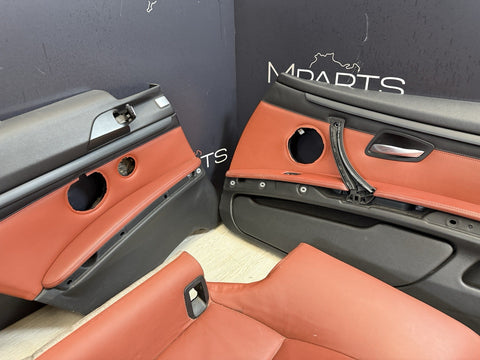 08-13 BMW E92 M3 Coupe Complete Interior Seats Fox Red