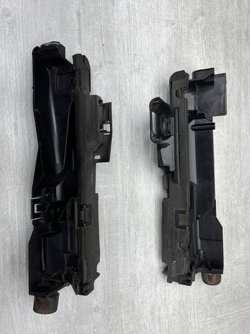 BMW E46 325 328 330 M3 Z4 Side Radiator Mounting Brackets Pair OEM 7530254