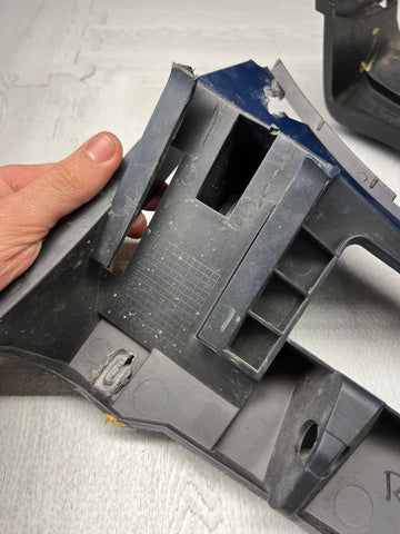 01-06 BMW E46 M3 FRONT BUMPER COVER GUARDS BRACKETS 2695247