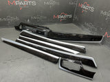 2011-2016 BMW F10 550 M5 Dashboard Trim Set Dark Fine Line Anthracite