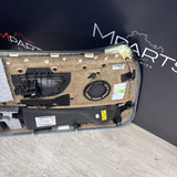15-20 BMW F82 F83 M4 S55 Front Right Passenger Black Leather Door Card Panel