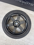 (1) 18x8 +35 Avid 1 AV-06 5x114.3 Matte Black Wheel