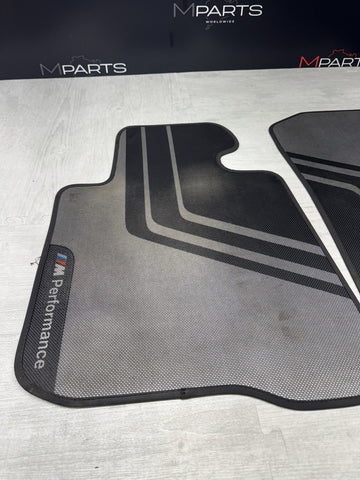 Genuine Front Carpeted M Performance Floor Mats Set for BMW F82 M4