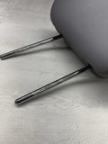 BMW E46 M3 01-06 Front Seat Headrest Head Rest Gray OEM