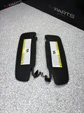 PORSCHE 718 CAYMAN ALCANTARA SUN VISOR SET PAIR CODE GT4 RS GT4RS