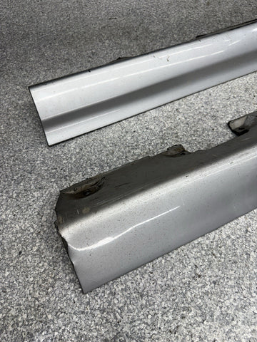 01-06 BMW E46 M3 Rocker Panel Side Skirts OEM Titanium Silver