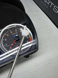 08-13 BMW E90 E92 E93 M3 Cluster Odometer Gauge Assembly (Manual) OEM *CRACK*