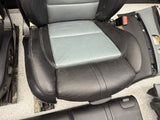 08-13 BMW E93 M3 Convertible Complete Interior Seats Black Silverstone Novillo