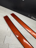 BMW 15-20 F82 M4 Coupe Exterior Roof Rails Trims Drip Mouldings Sakhir Orange