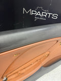 01-06 BMW E46 M3 FRONT LEFT DRIVER SIDE DOOR PANEL CARD CINNAMON OEM