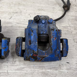 01-06 E46 M3 Rear Brake Calipers Left Right Pair Set Original *BLUE*