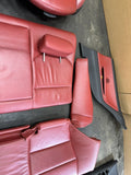 BMW E46 M3 01-06 Coupe Imola Red Nappa Leather Interior Seats Panels Set OEM