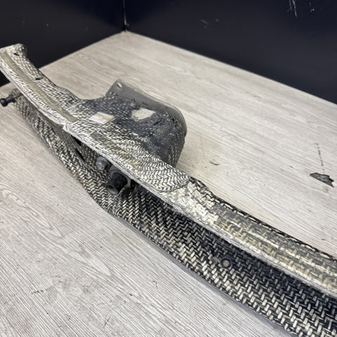 01-06 BMW E46 M3 Front Bumper Rebar Reinforcement Beam *No Backet”