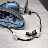 01-06 BMW E46 M3 Side View Door Mirrors Pair Titanium Silver *Notes*